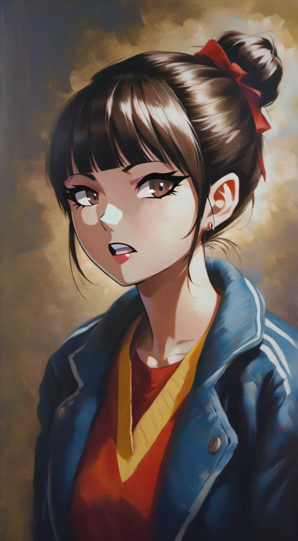 ai character: Kang Ahyeon background