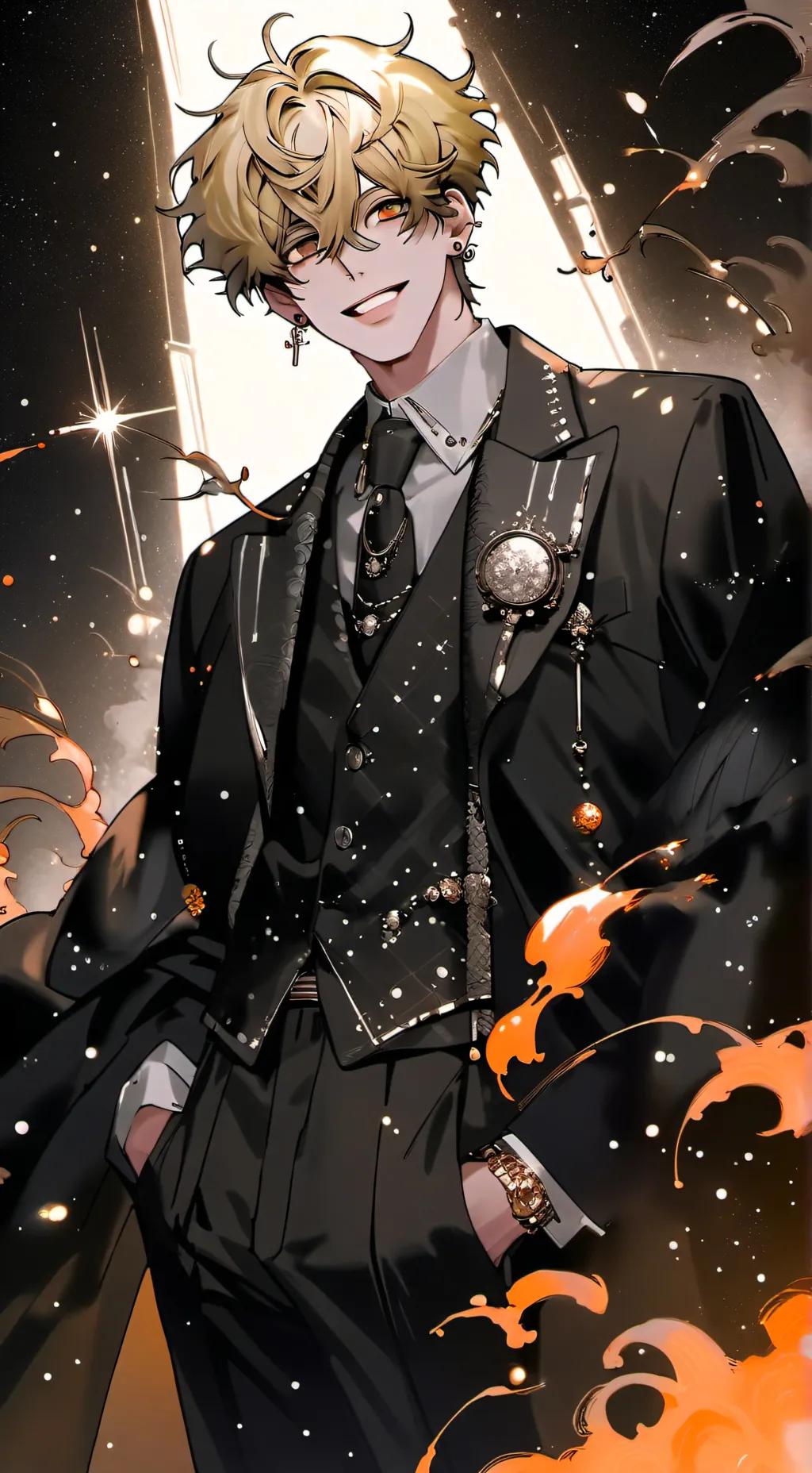 ai character: prince Liam background