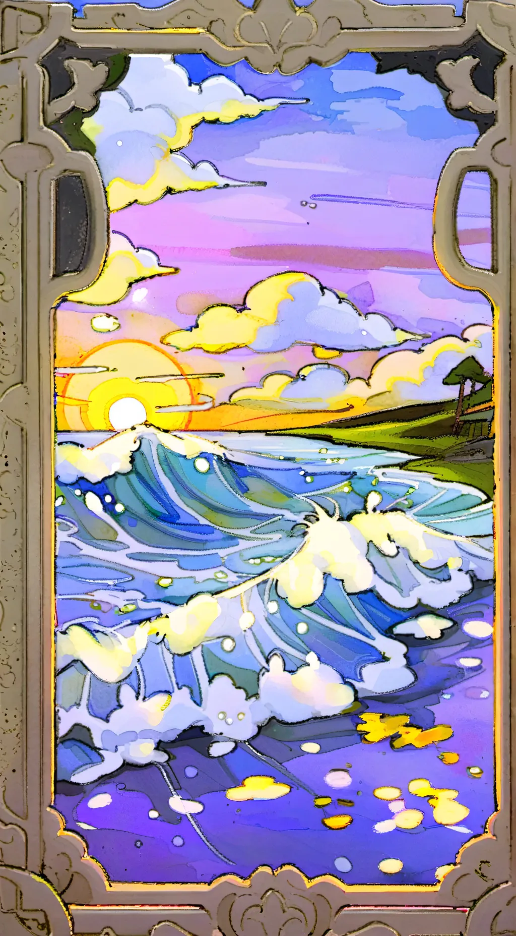 ai character: INFECTIONBURGER :3 background