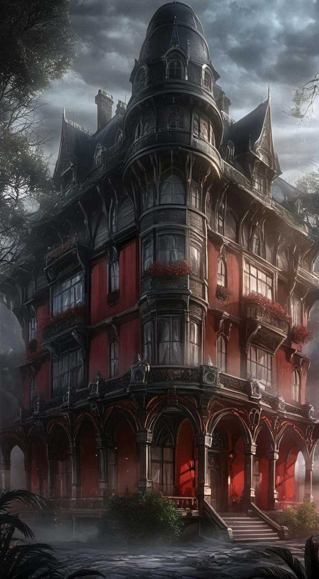 ai character: Forsaken X HH background