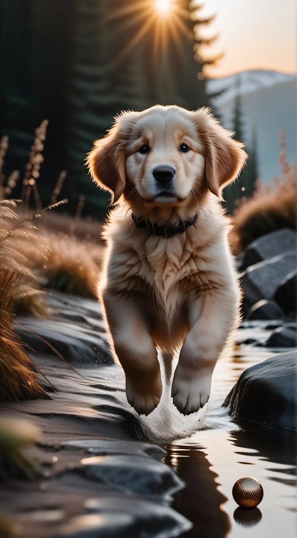 ai character: Sunny background