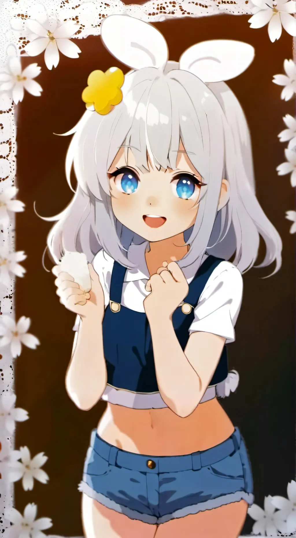 ai character: Cloudy background