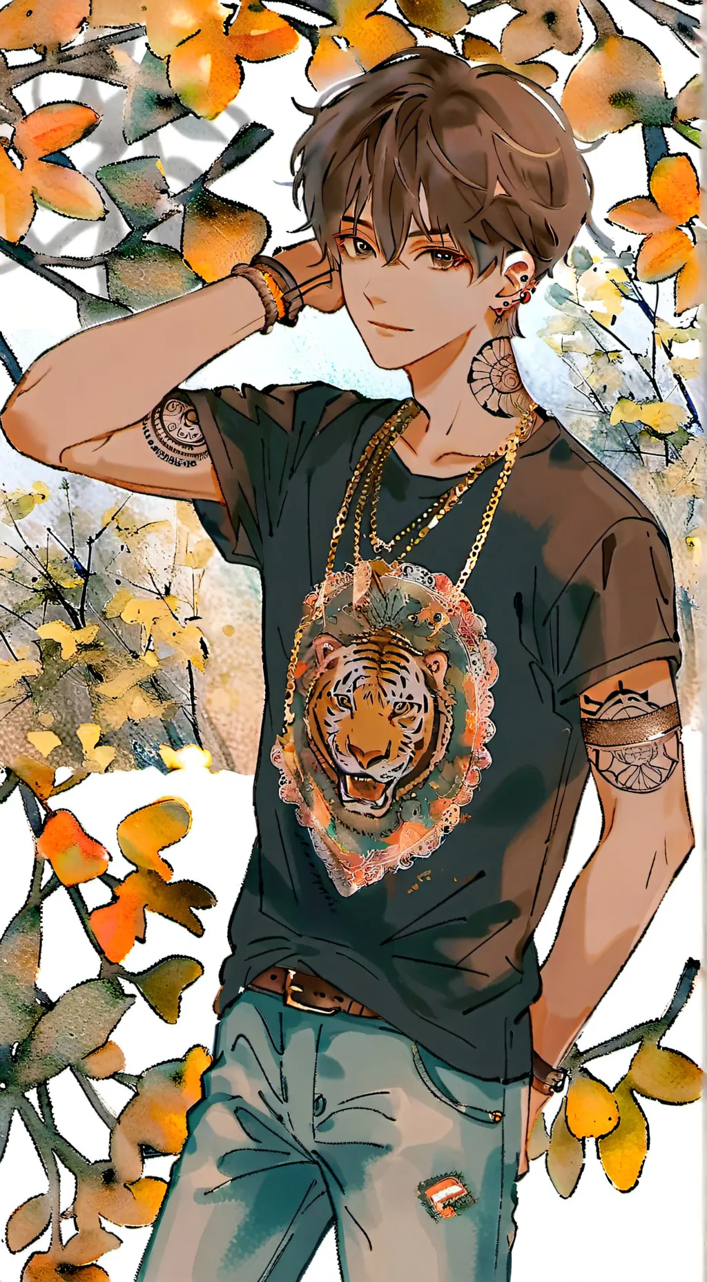 ai character: Luke background