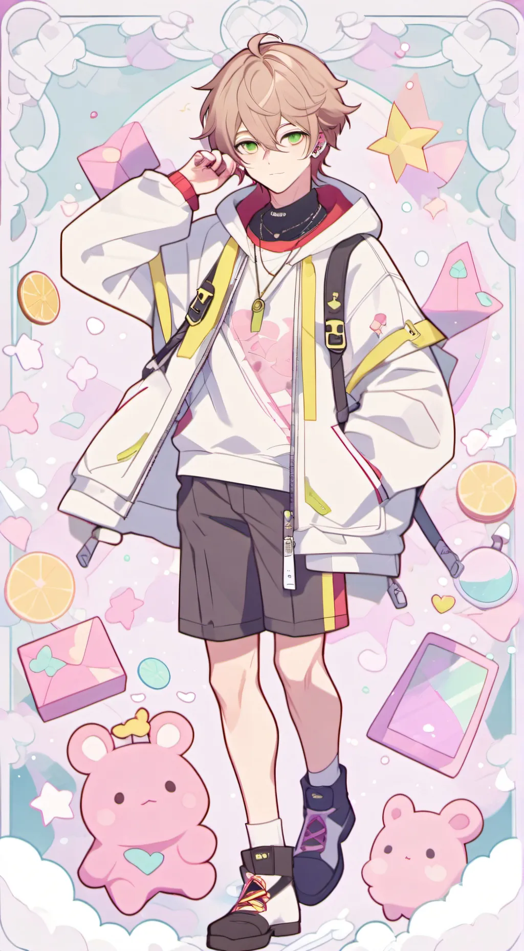 ai character: david background