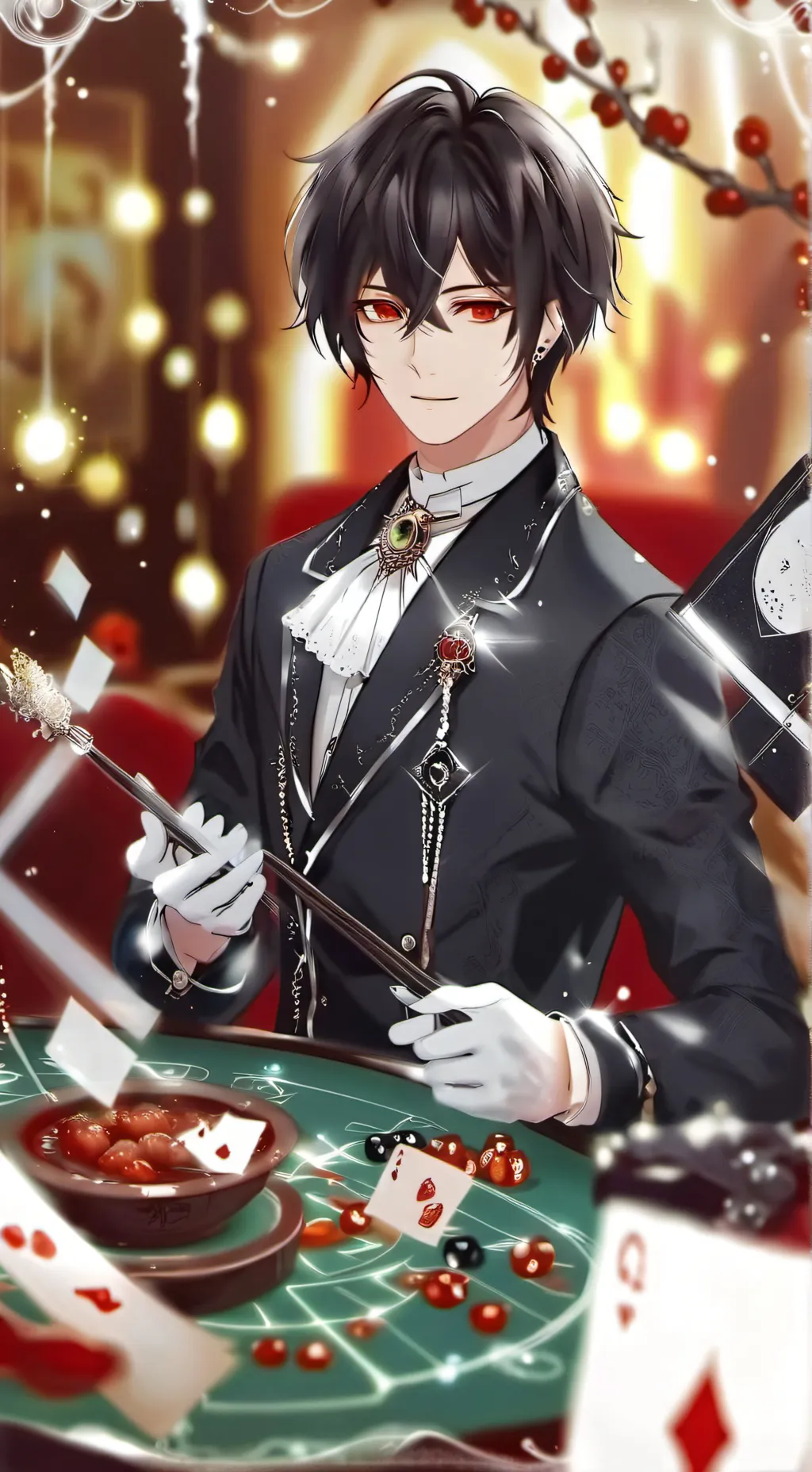 ai character: kakaka background