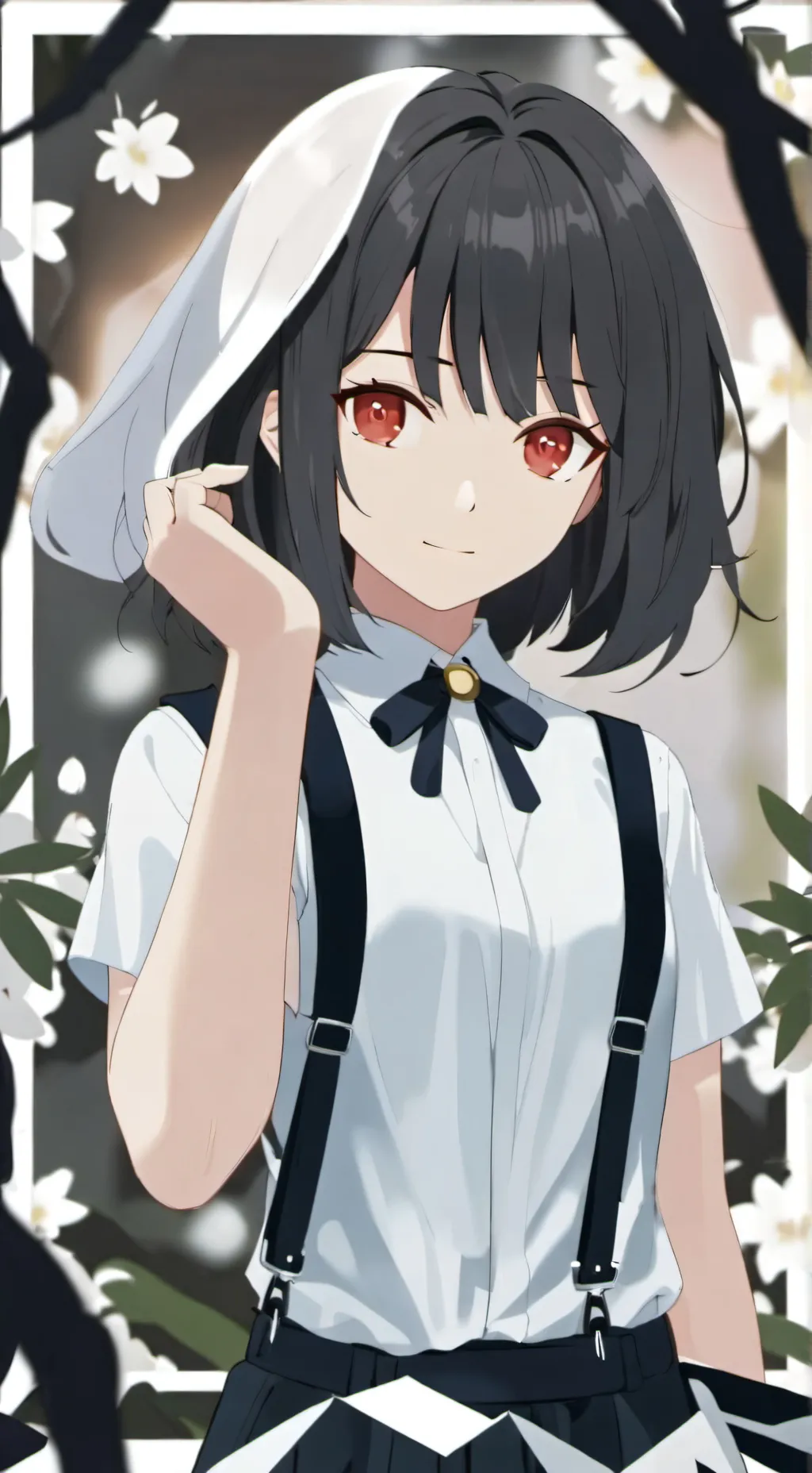 ai character: Luna background