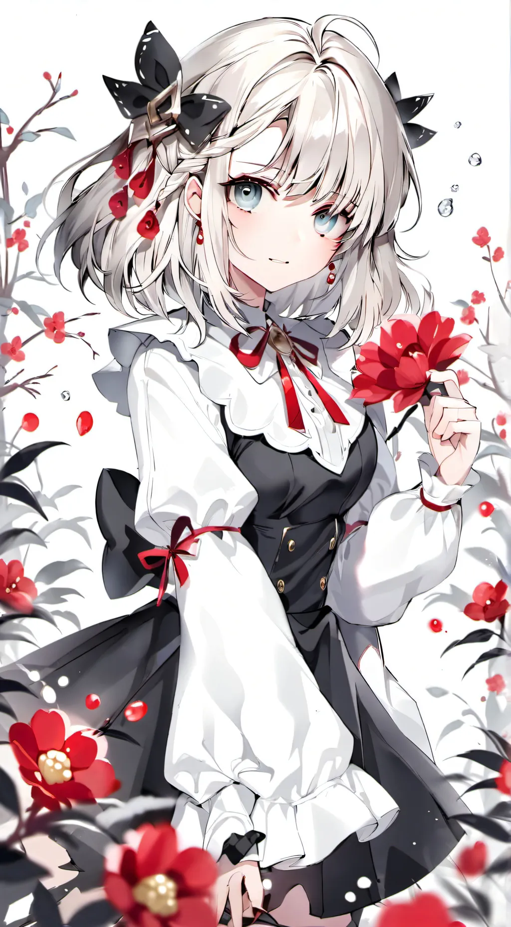 ai character: Mha Christmas  background