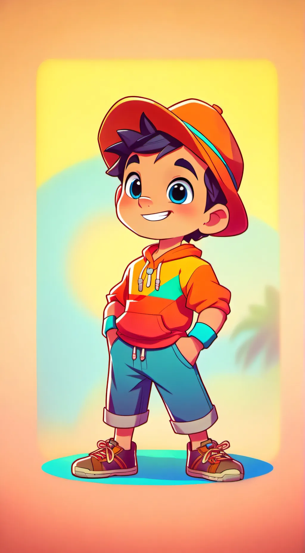 ai character: annoying brother background