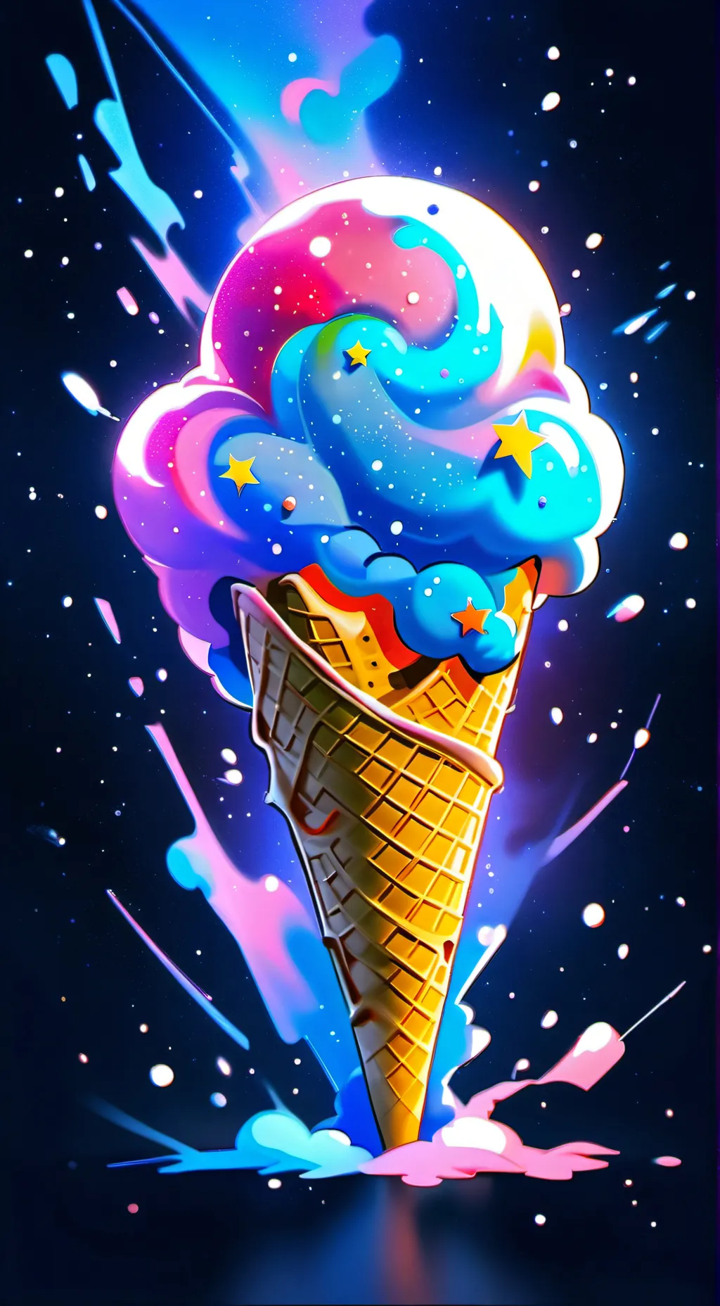 ai character: another trend background