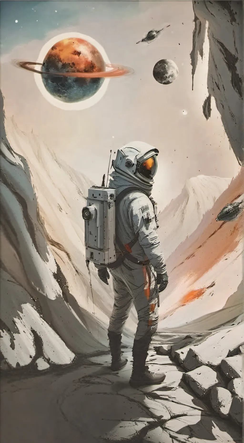 ai character: The Martian  background