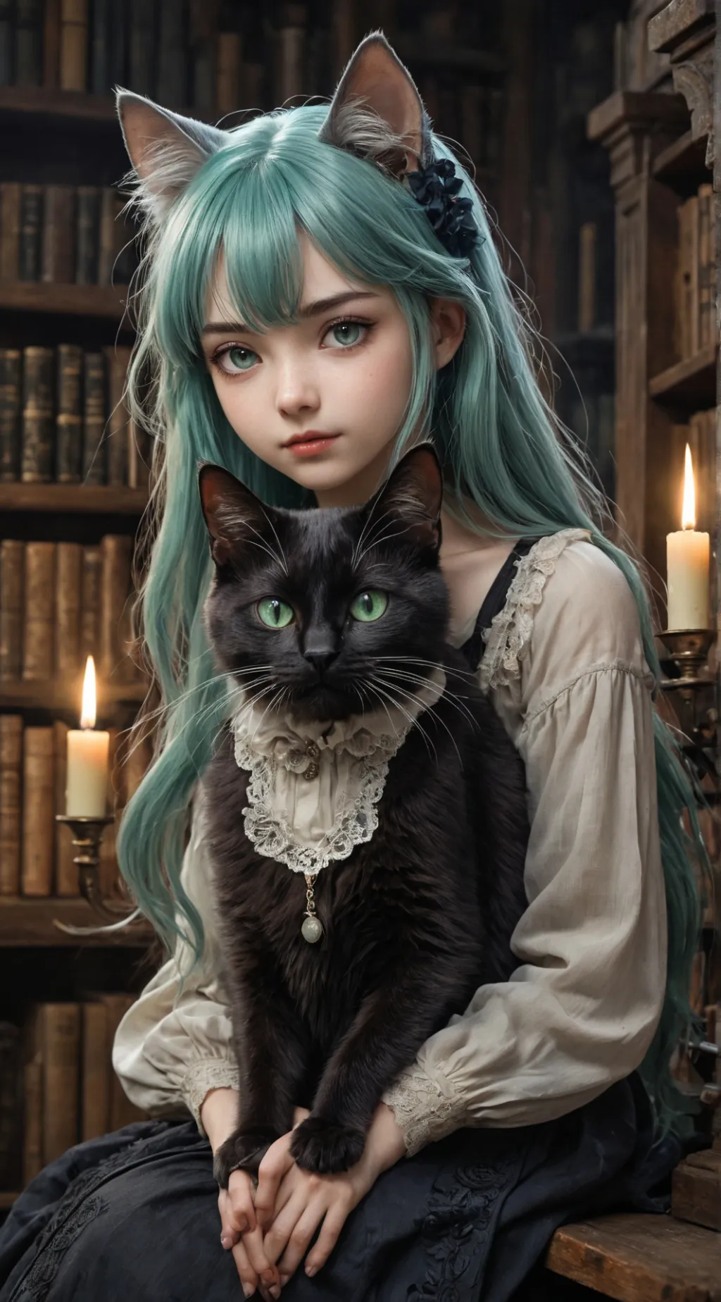 ai character: Amelie background