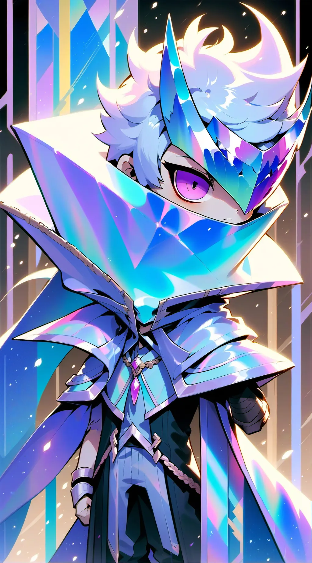 ai character: DANDY  background