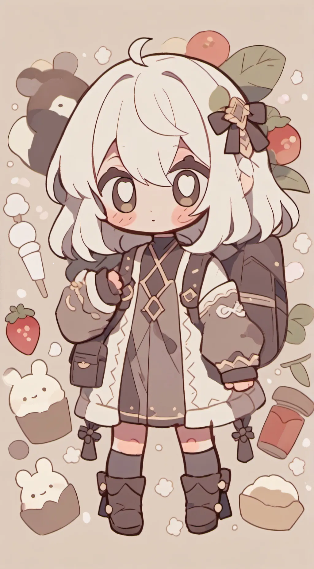 ai character: Pro hero pick me background