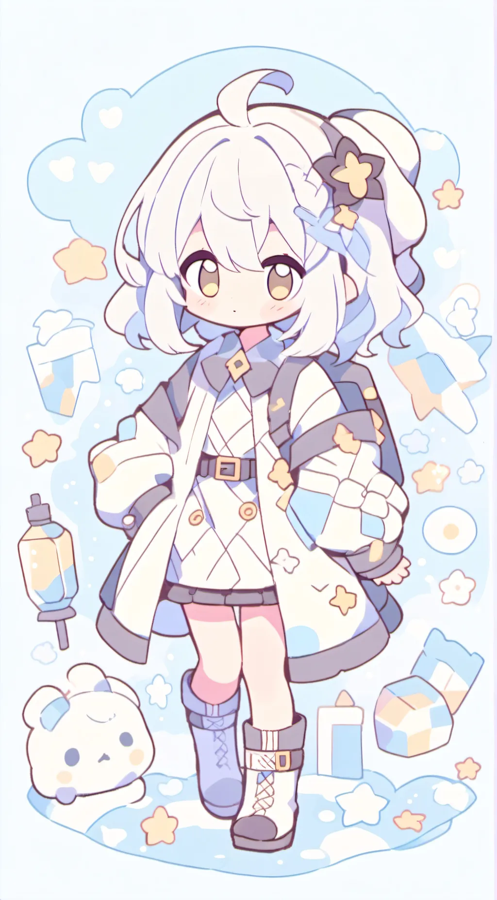 ai character: Sonic08 background