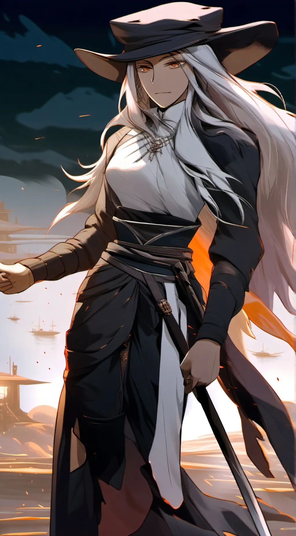 ai character: ★forsaken★ background