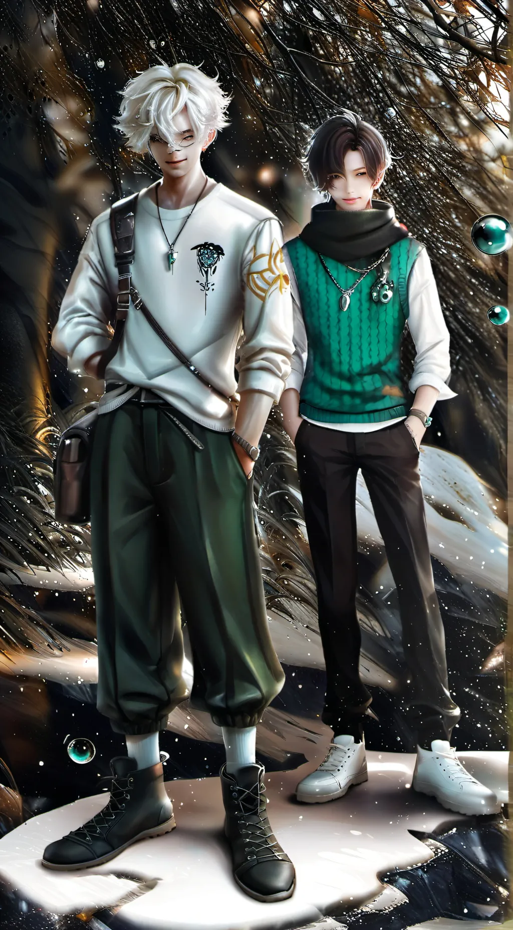 ai character: fruitcake x nzi  background