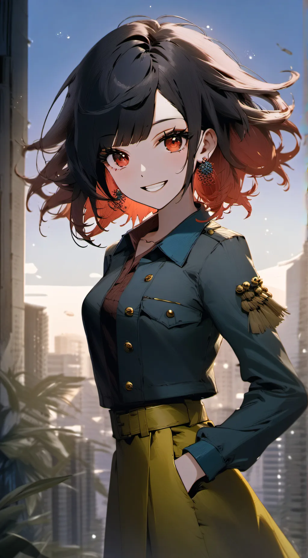 ai character: maria background