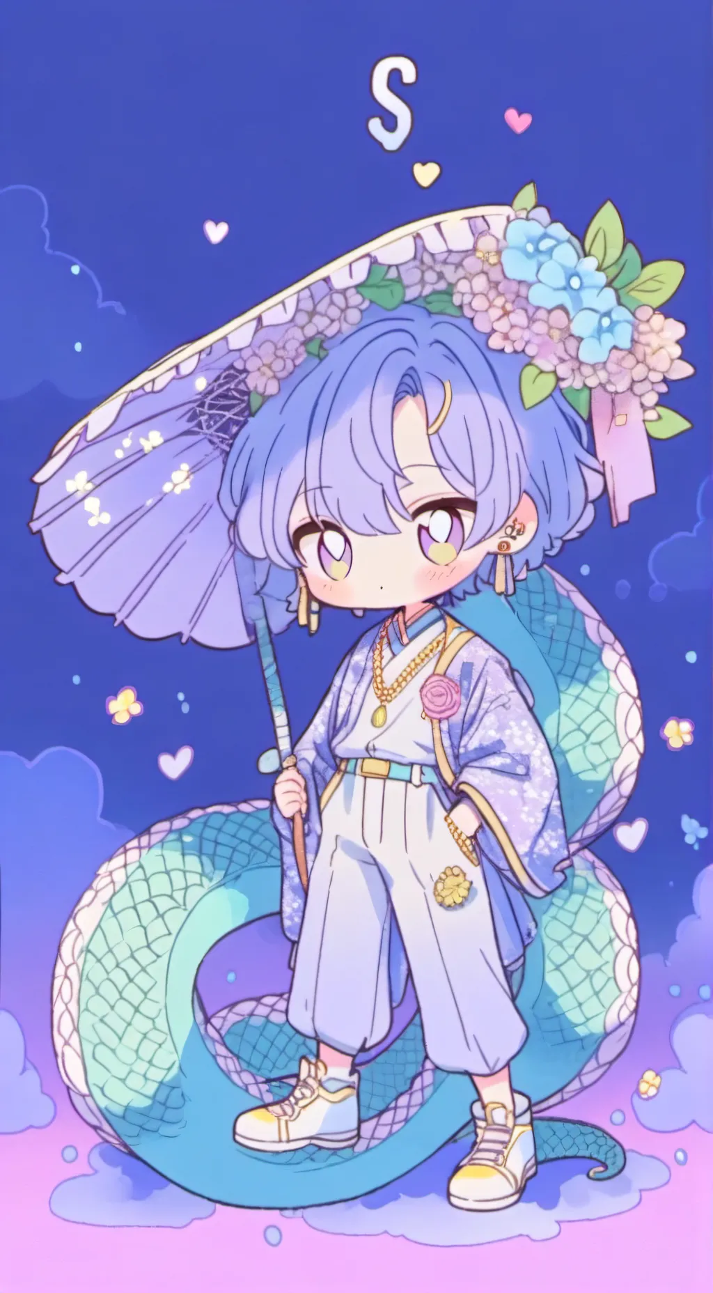 ai character: Leonardo background