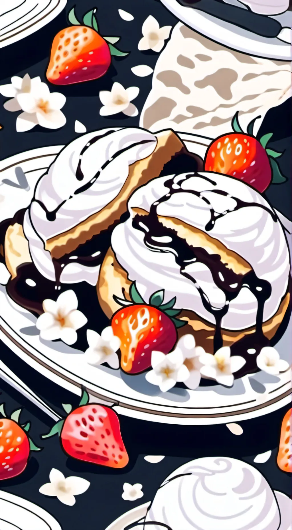 ai character: Creamy🗣️🔥🔥 background