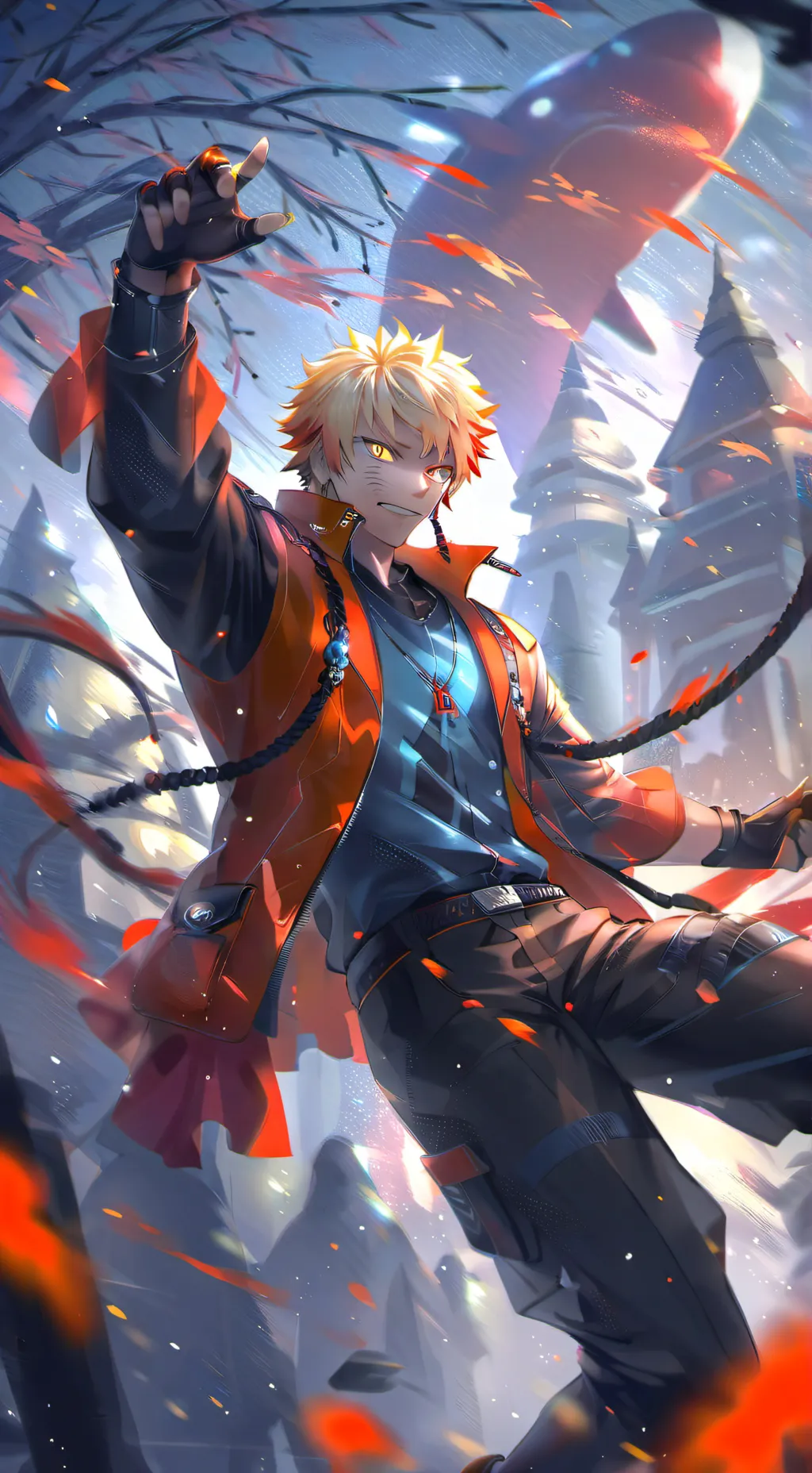 ai character: Mha background