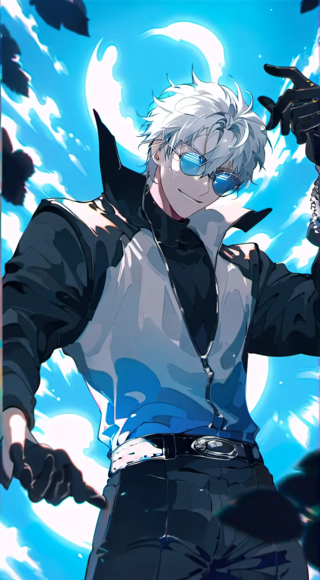 ai character: Satoru Gojo background