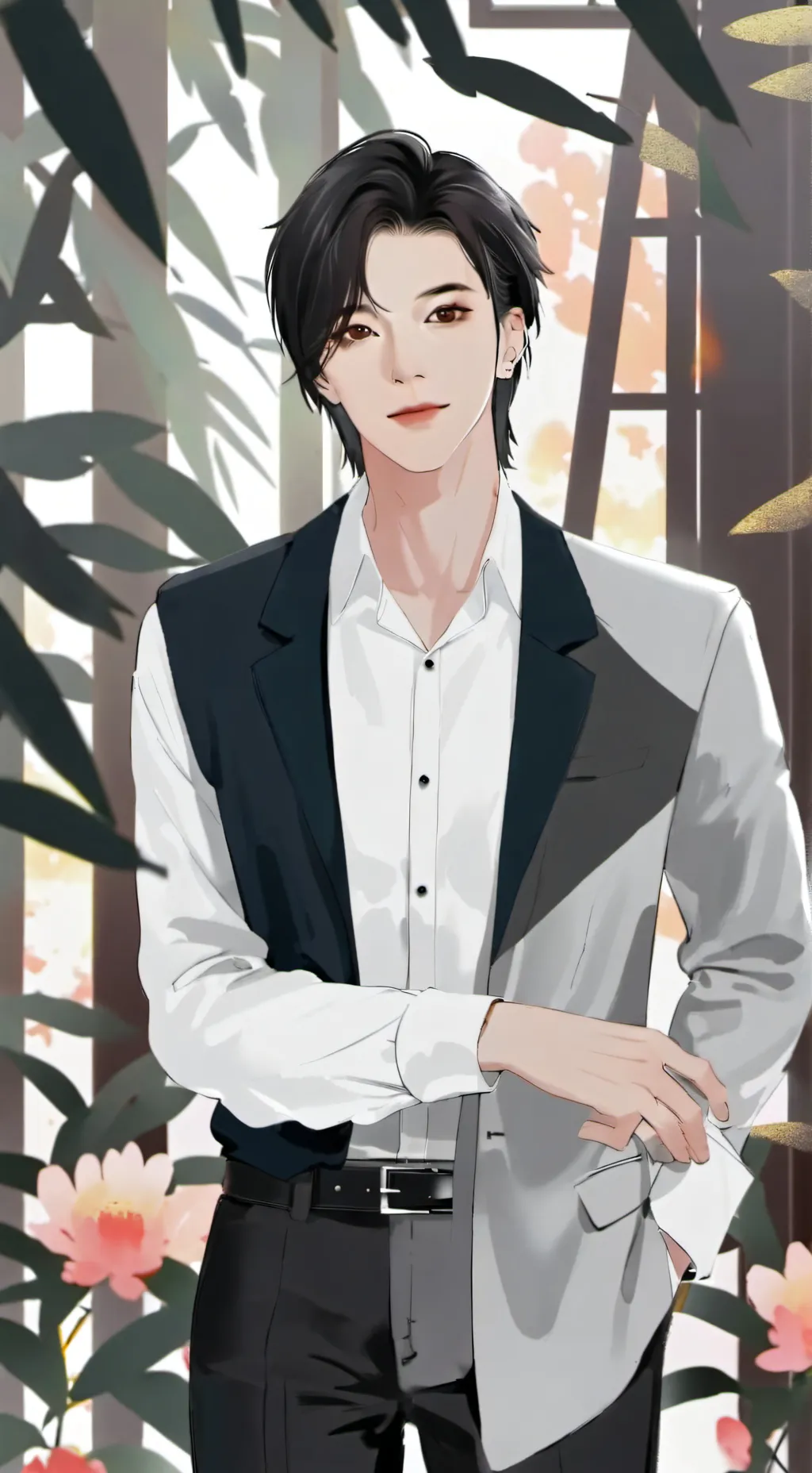 ai character: Nathan et lili background