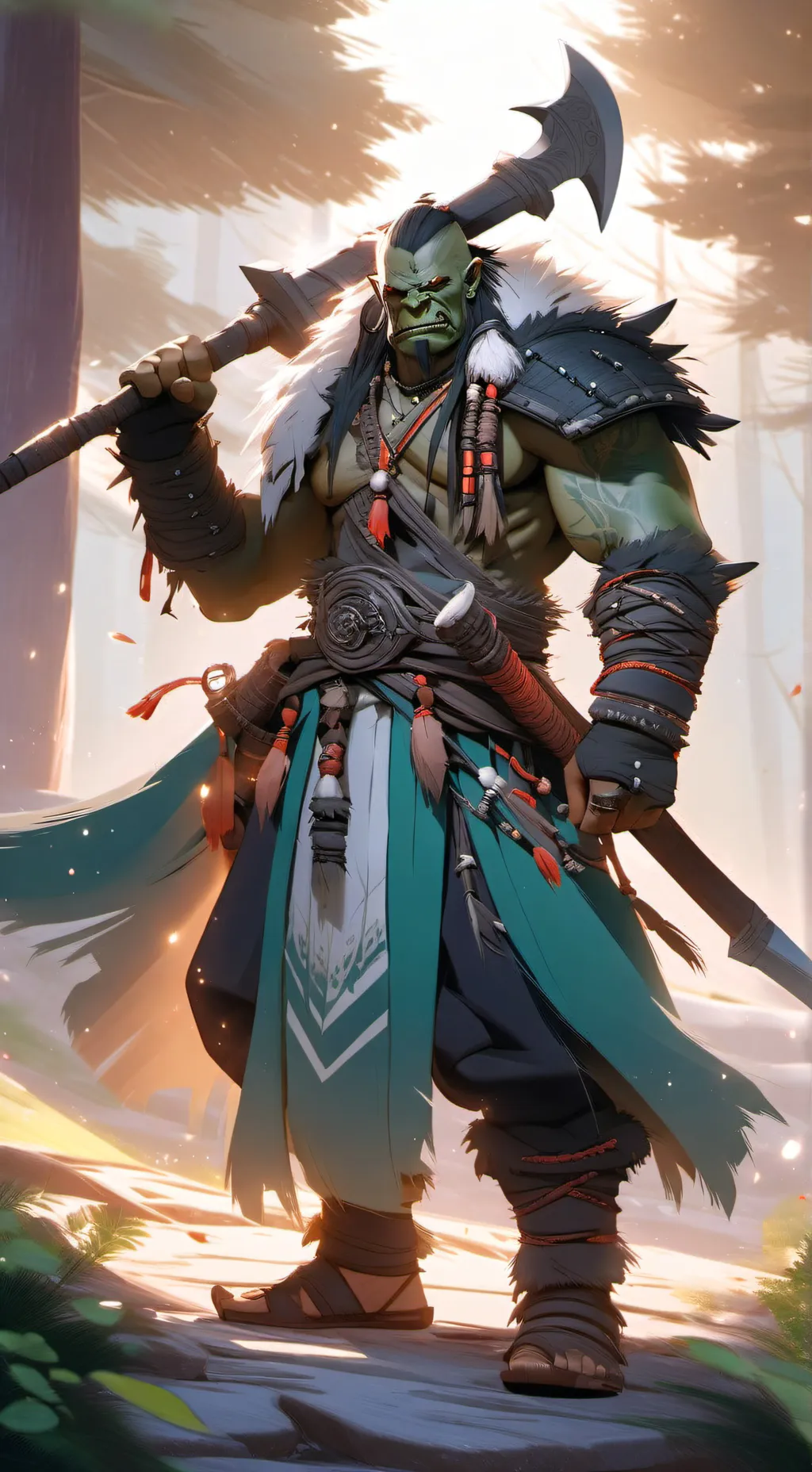 ai character: Thermakh Mogashug background