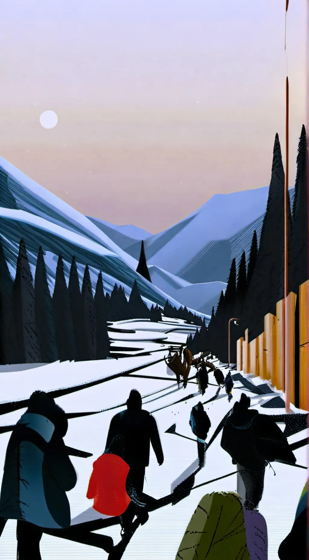 ai character: The bully trio  background