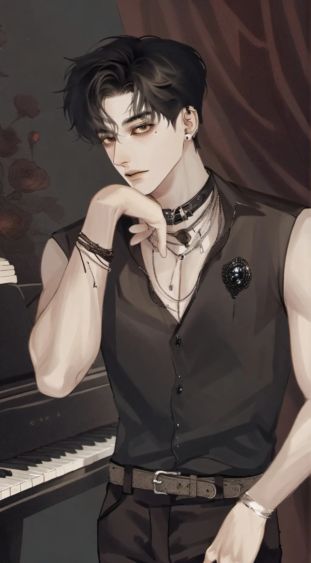 ai character: ❤🔥Alex🔥❤ background