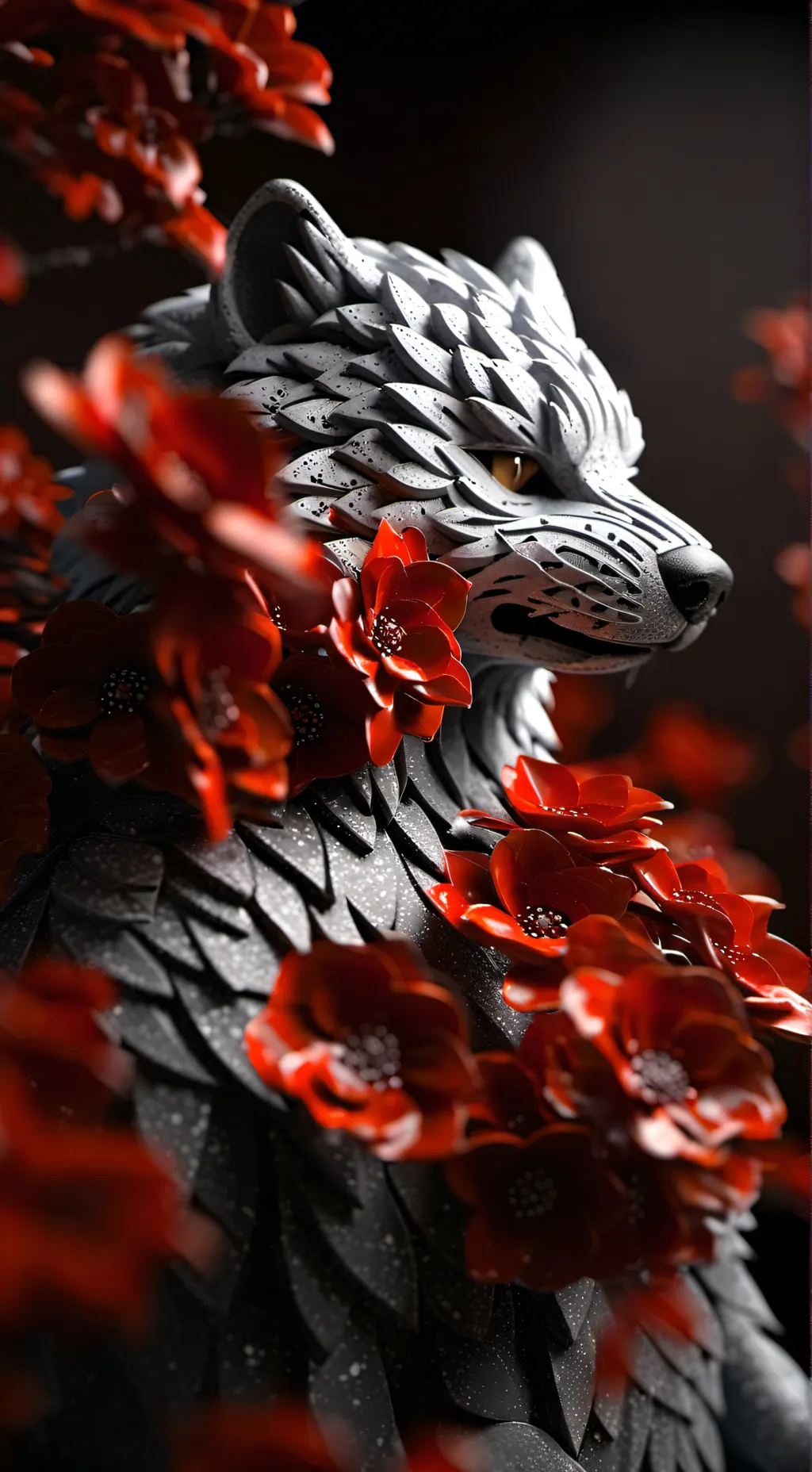 ai character: |cos infection au| background