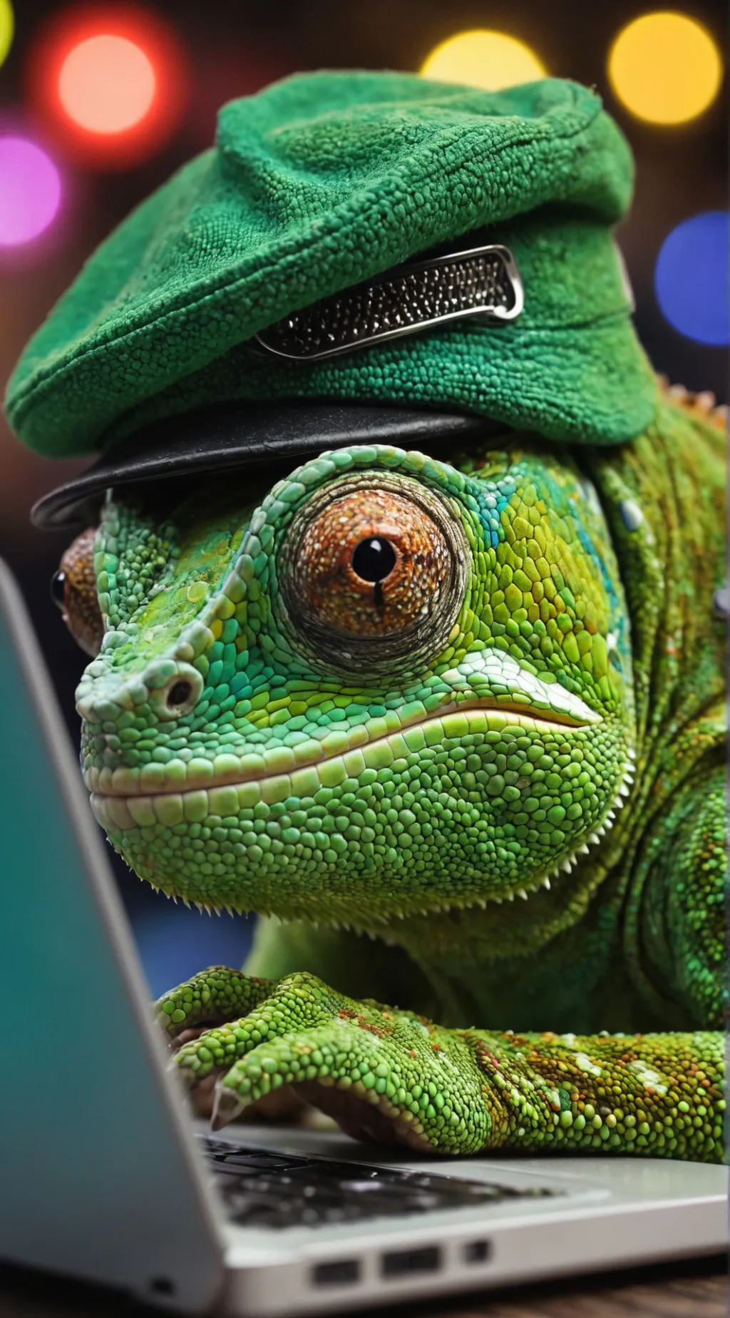 ai character: Pixel background