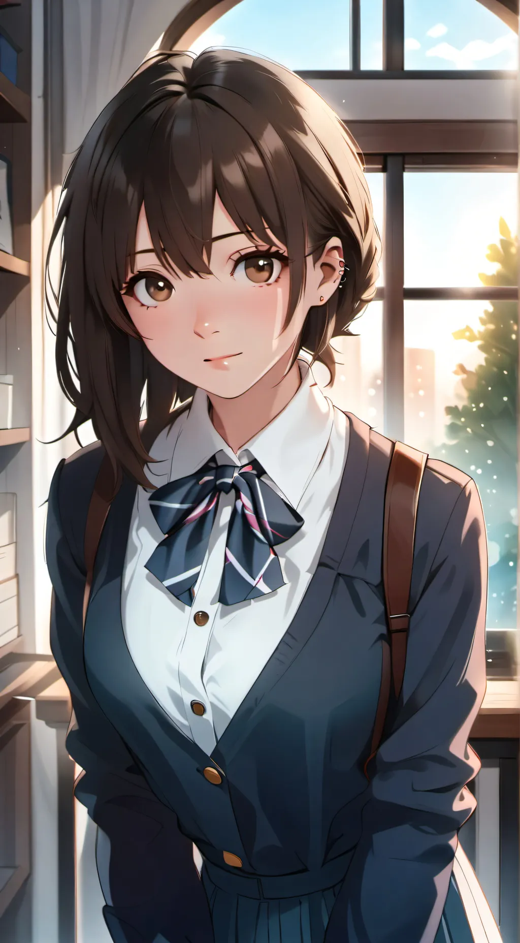 ai character: Yui Yakaruma🤗💗 background