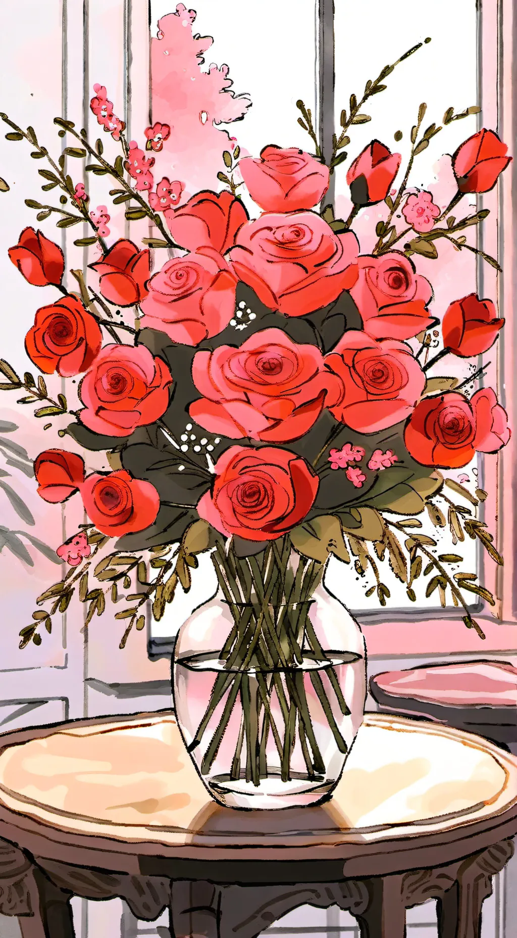 ai character: DNF background