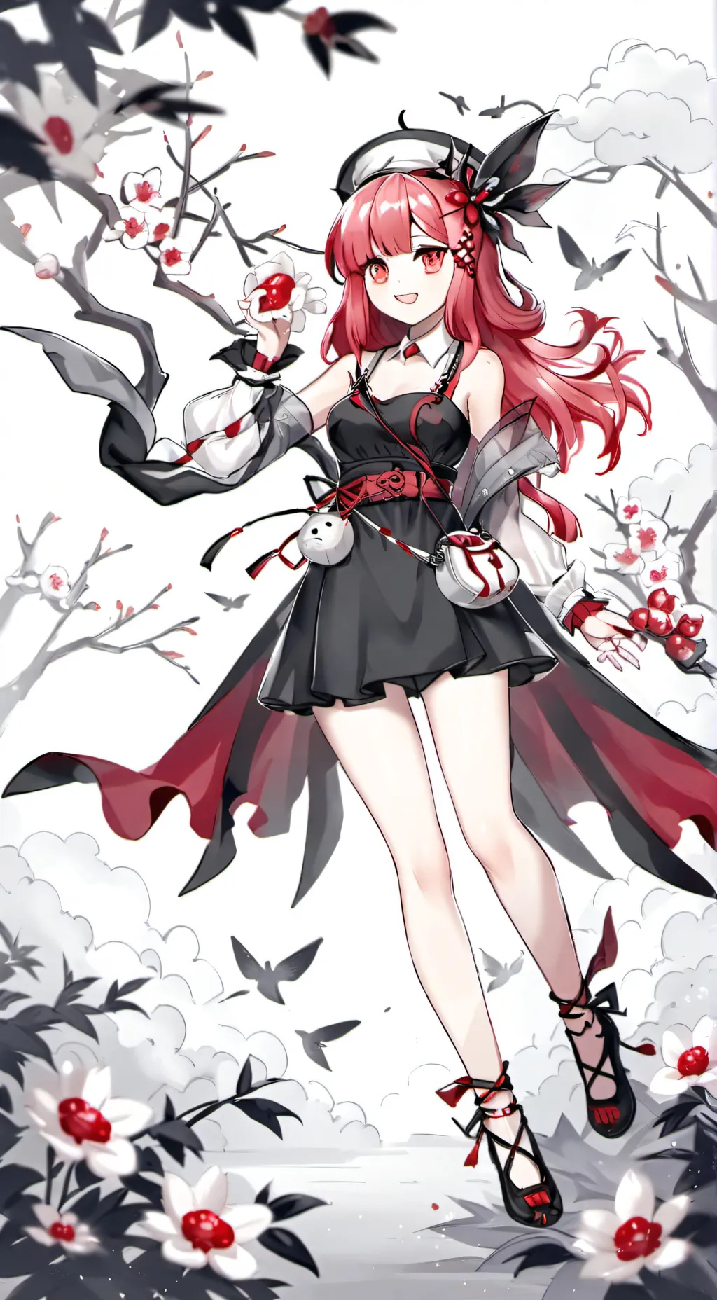 ai character: Ayumu Mugita background