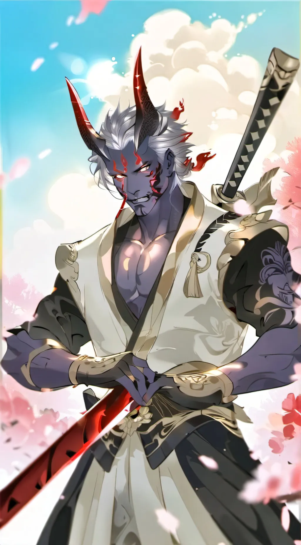 ai character: Demon Slayer background