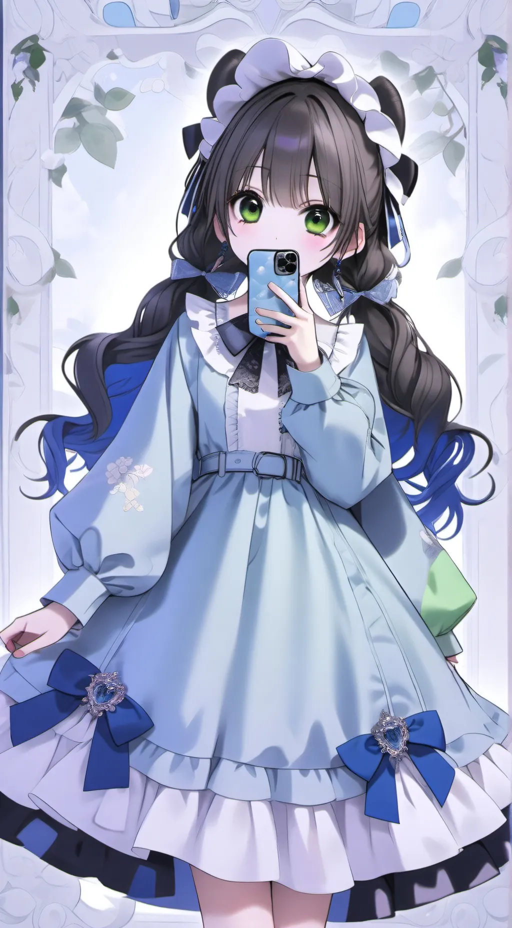 ai character: marisol❤️❤️🔥 background