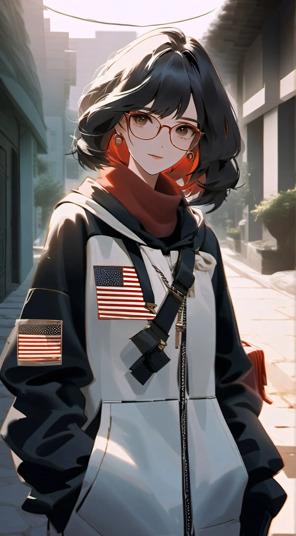 ai character: Karla  background