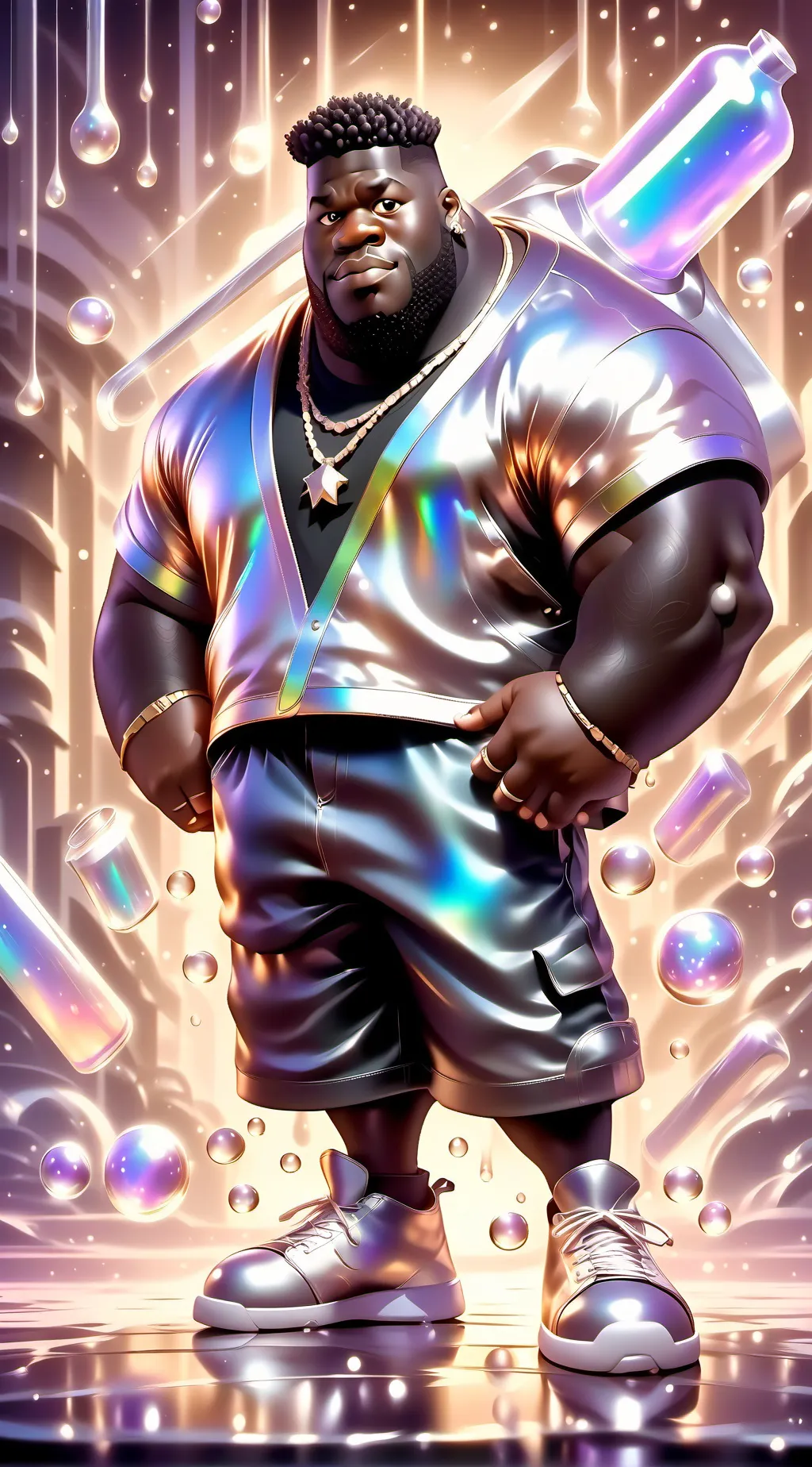 ai character: Negr background