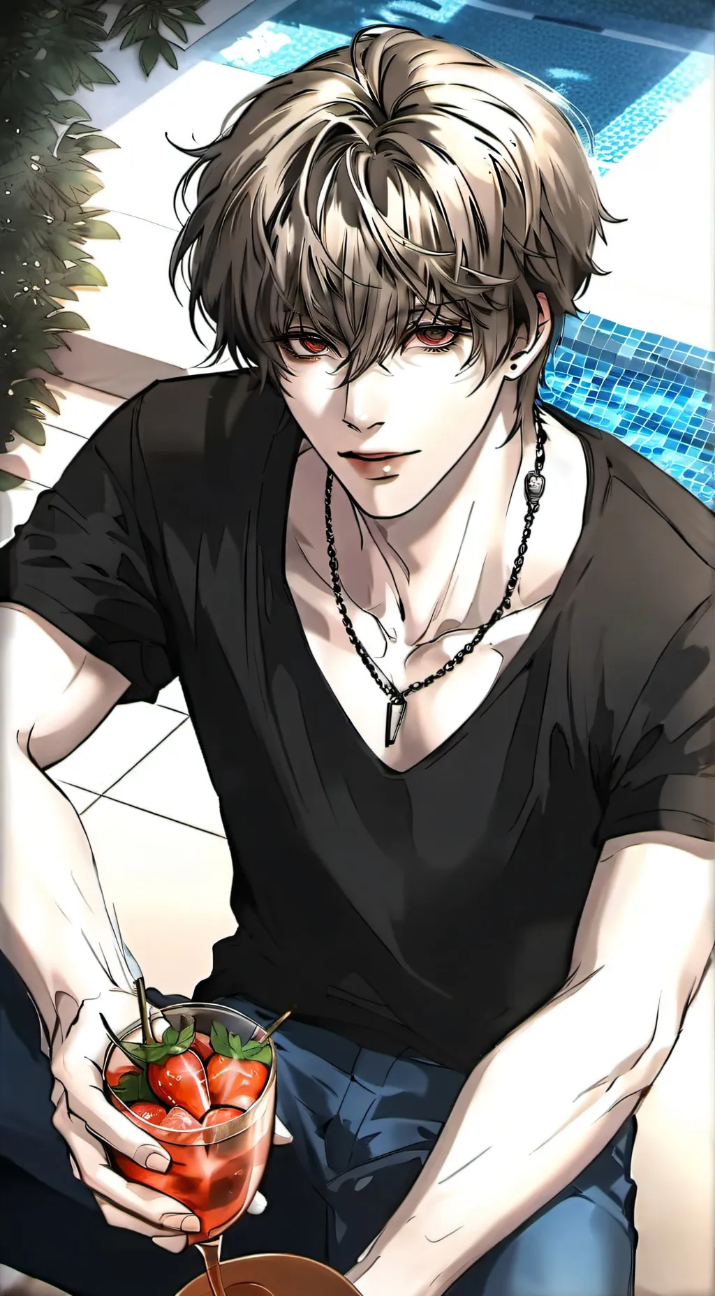 ai character: 🎀🗯~Asher~🗯🎀 background