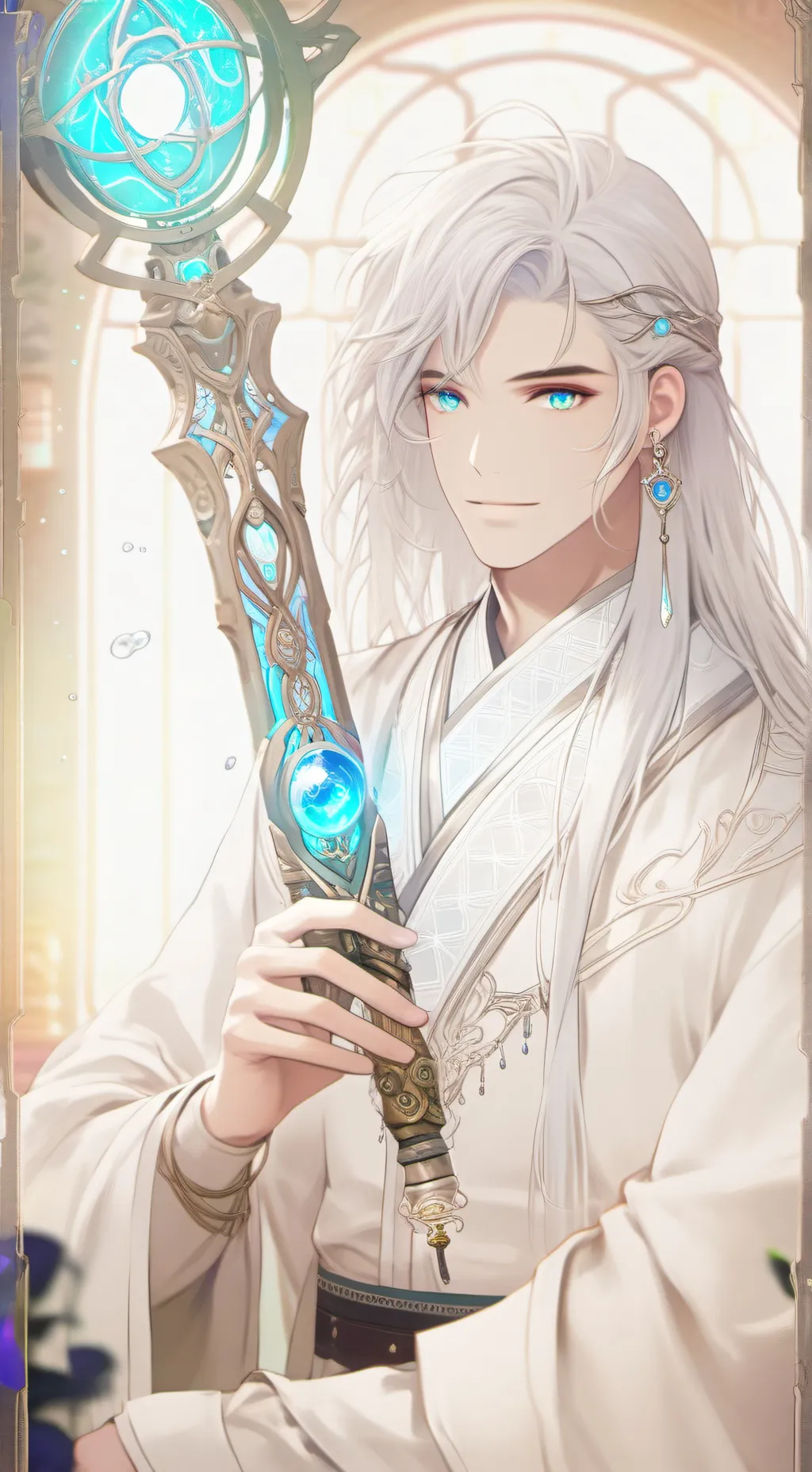 ai character: Zephyr the Mage background