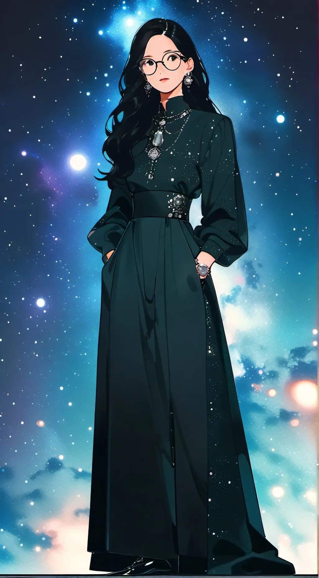 ai character: Klavdia 🇬🇷 background