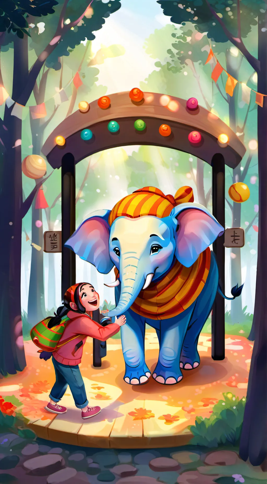 ai character: Ellie background