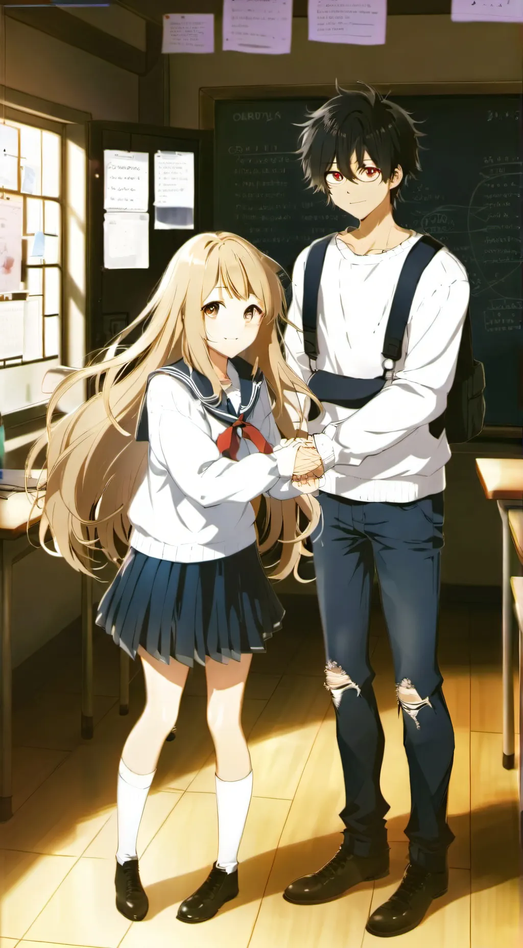 ai character: Friends or Lovers background