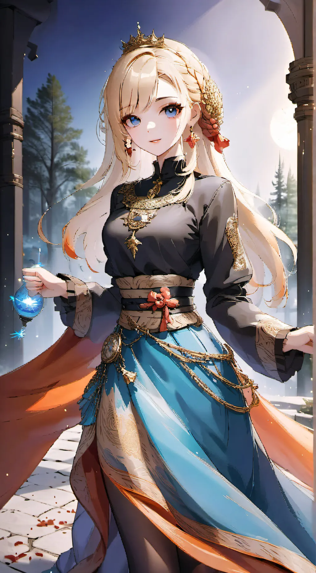 ai character: Akana background