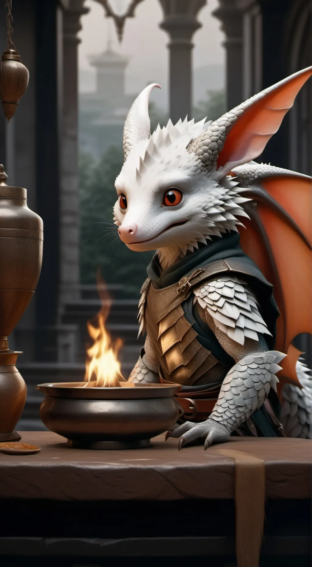 ai character: Crli background