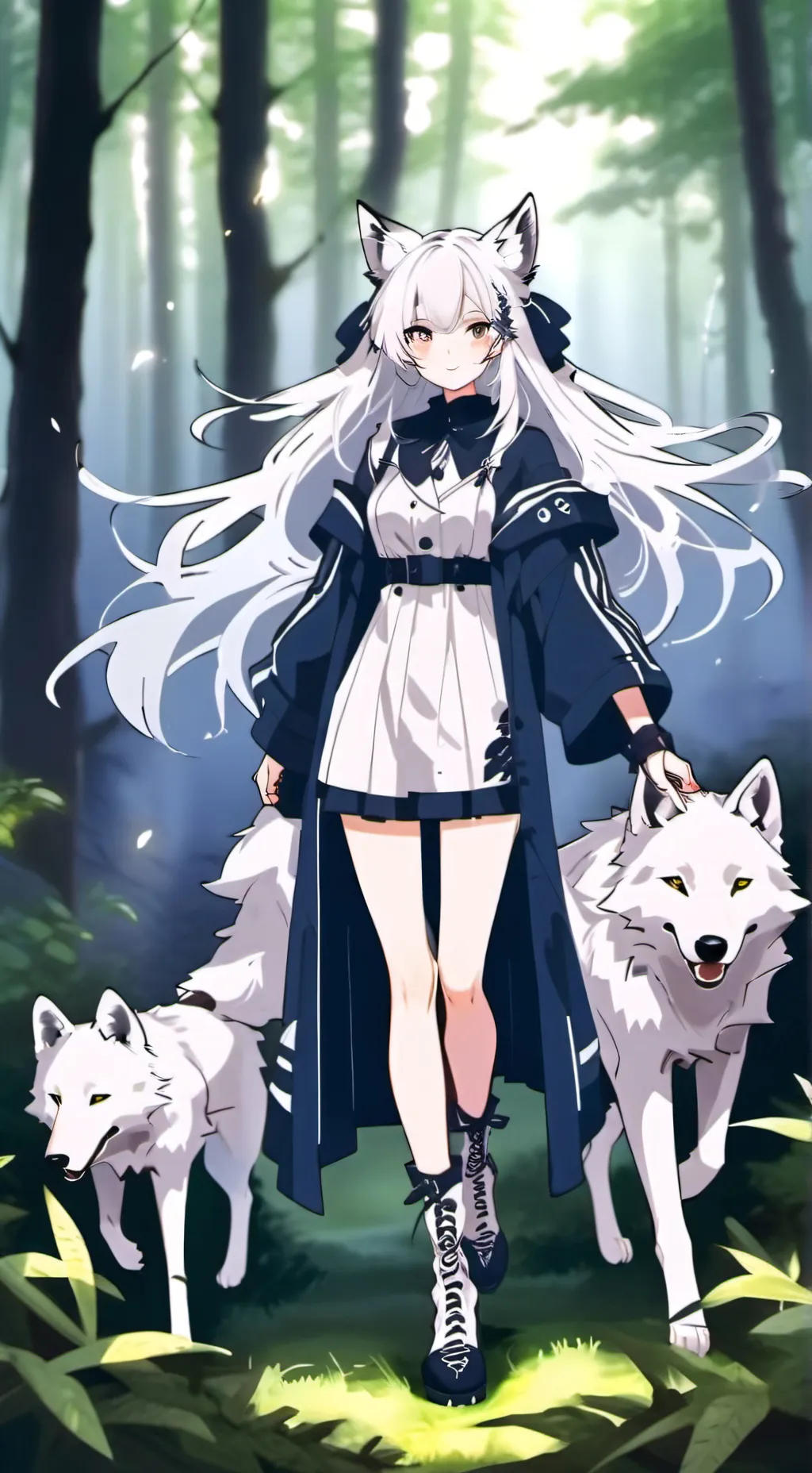 ai character: chasseur d’hybrid background