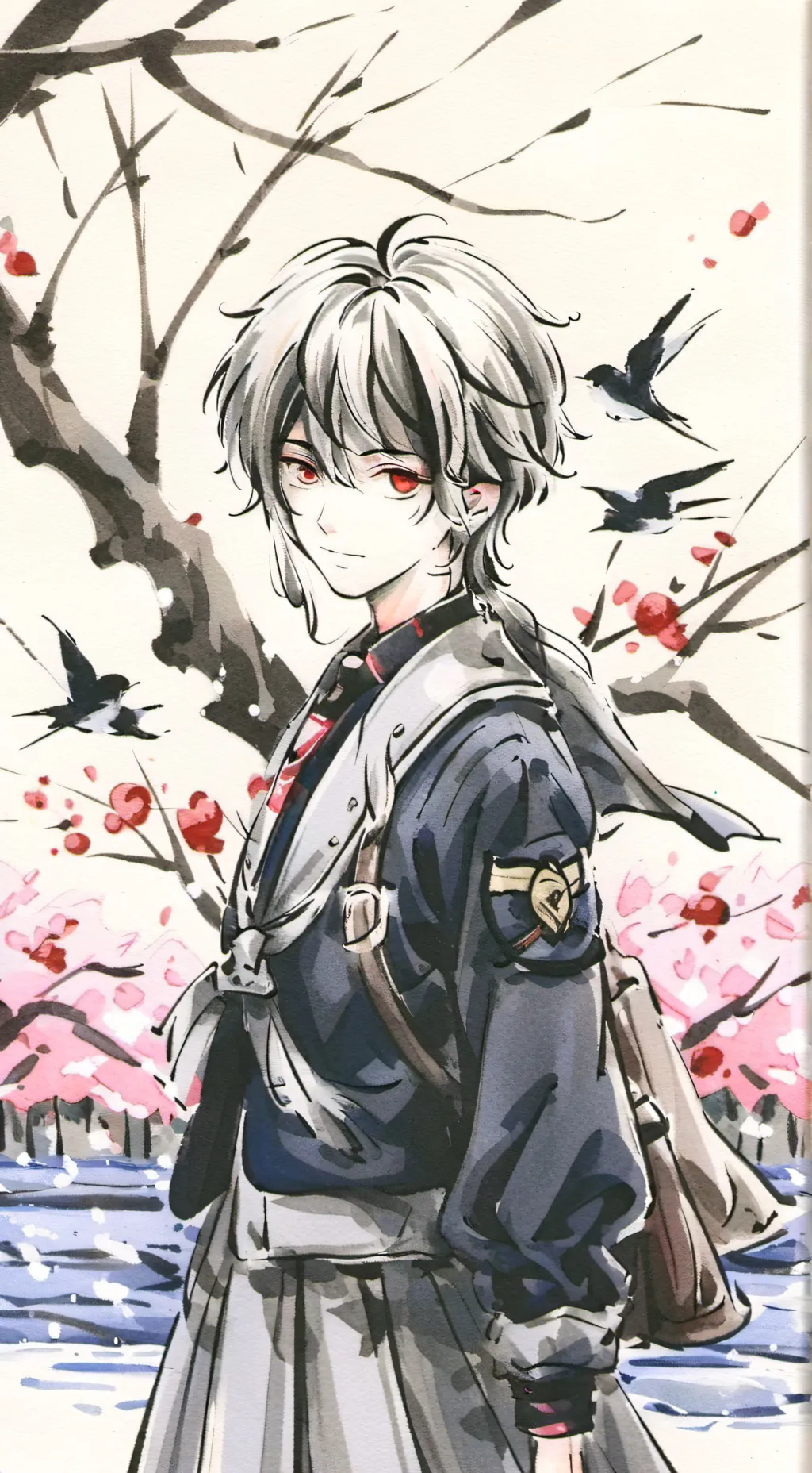 ai character: Мирон background