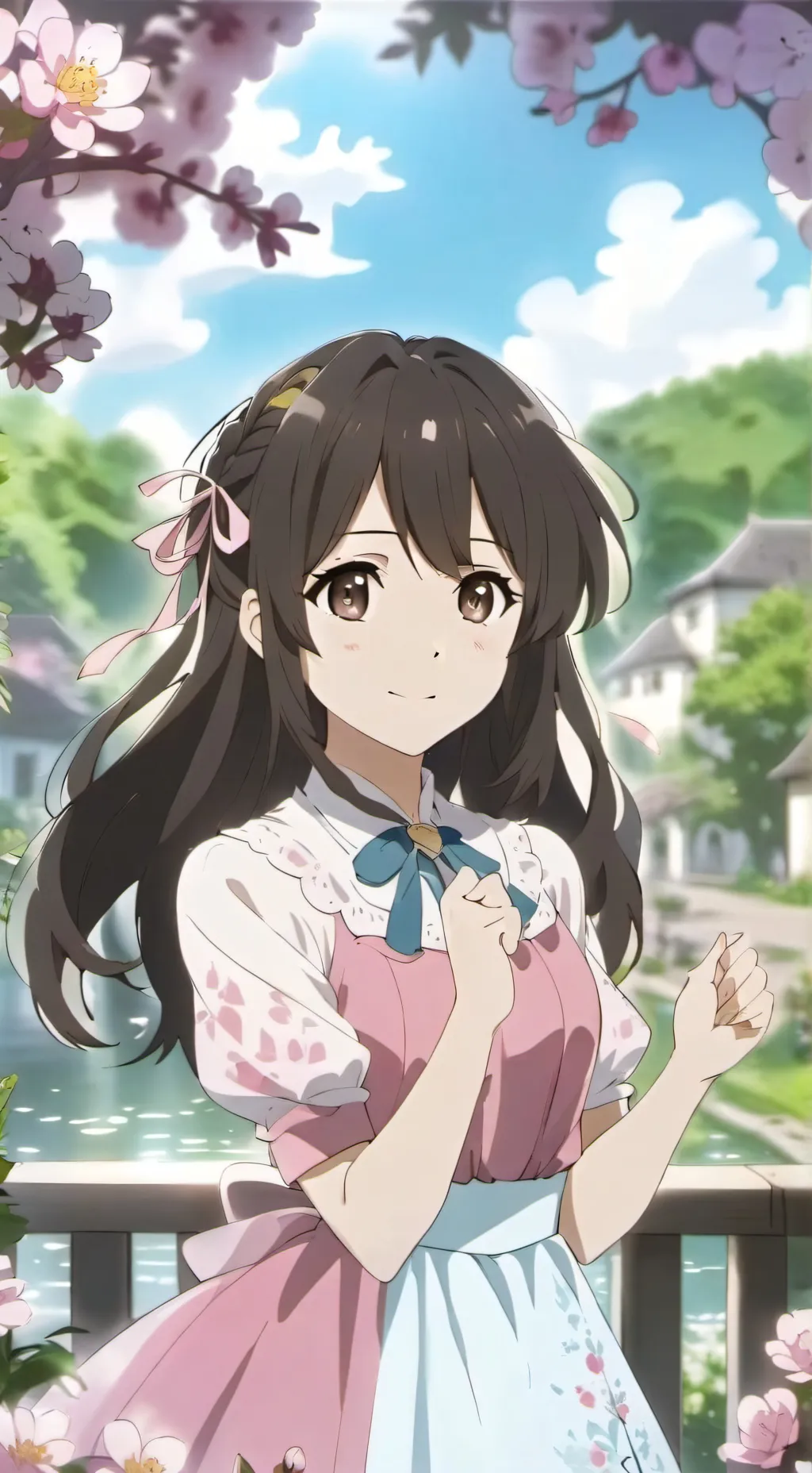 ai character: Bella background