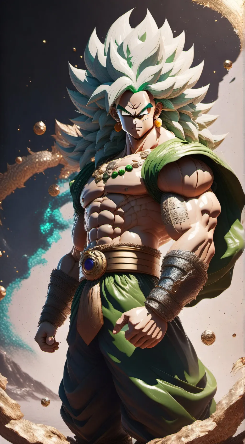 ai character: Broly  background