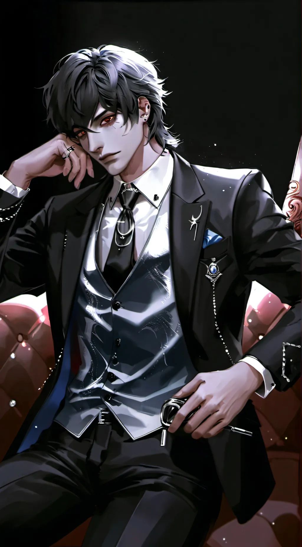 ai character: Benson  background